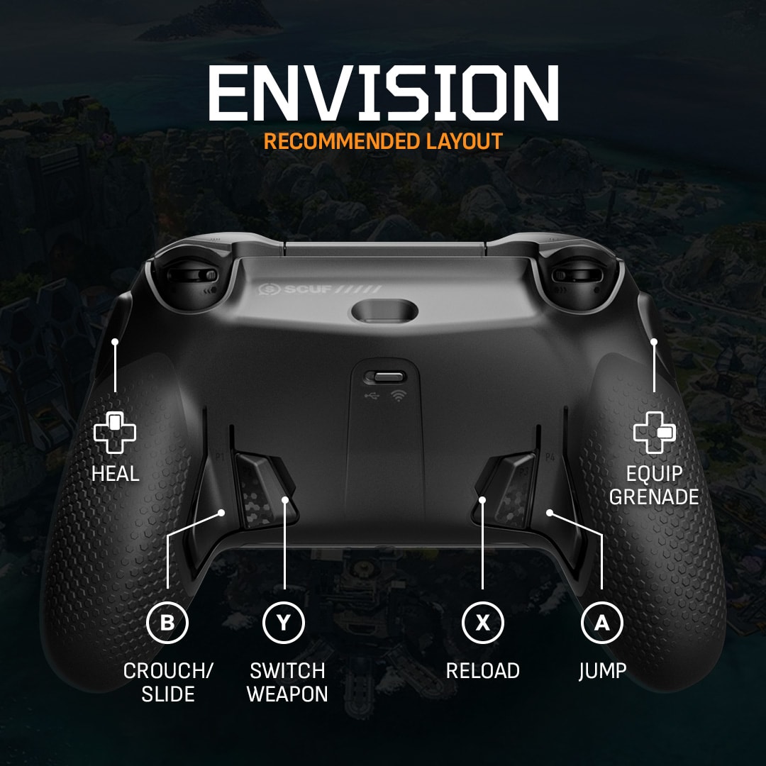 SCUF Envision Pro Skyrroz | Hall Effect Controller for PC Gaming